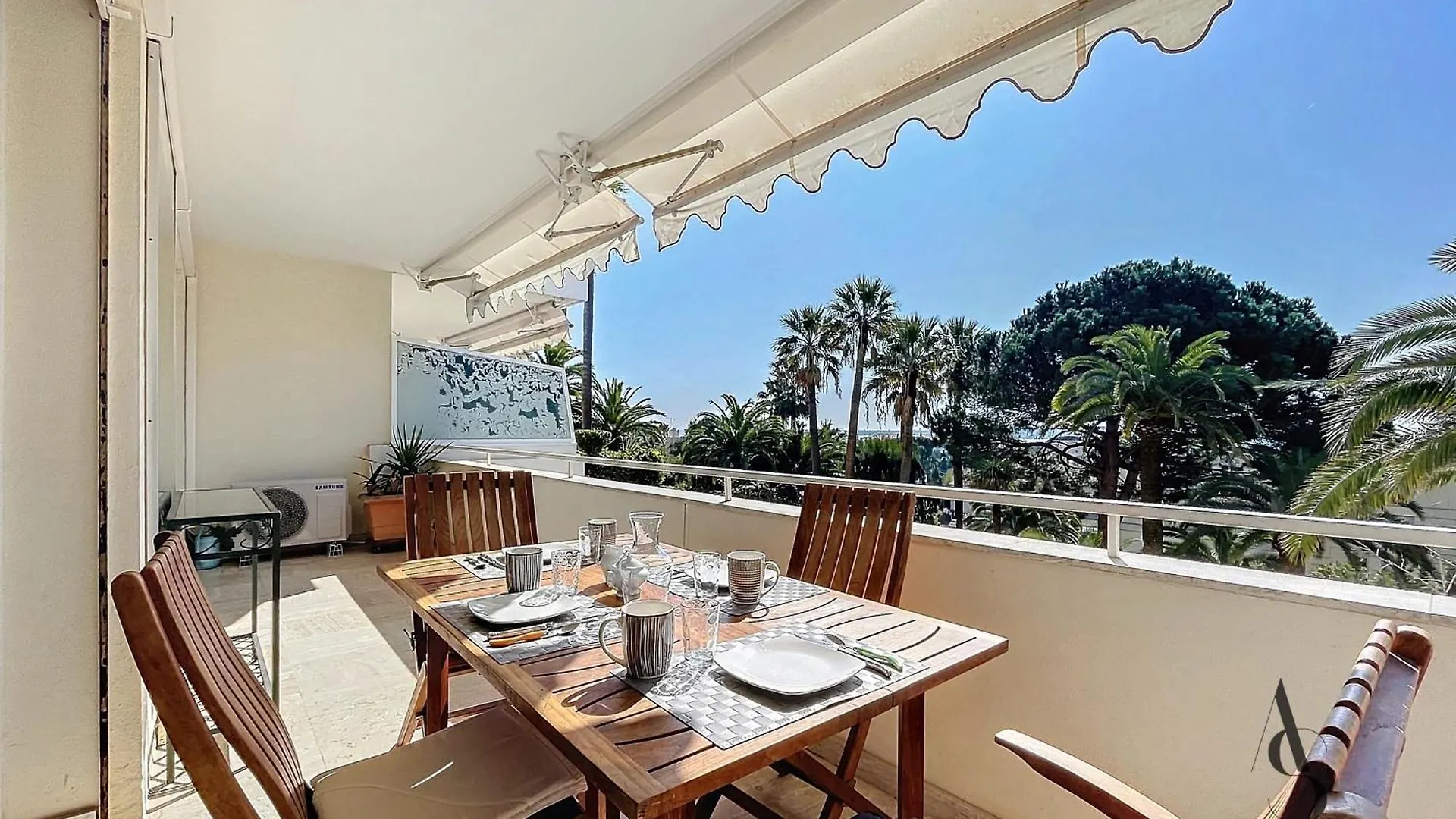 Apartamento Alexandra - 4 Pers 61M2 - Climatise - Apercu Mer Cannes